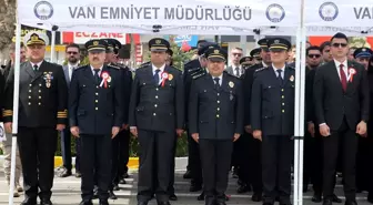 Van'da Türk Polis Teşkilatı'nın 179. kuruluş yılı törenle kutlandı