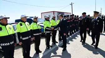 Tekirdağ Valisi Recep Soytürk, polis ve jandarma mensuplarının bayramını kutladı