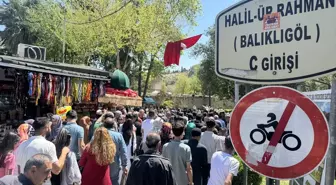 Şanlıurfa'daki Balıklıgöl, Bayram Tatilinde Ziyaretçi Akınına Uğradı