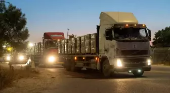 İsrail'den Gazze'ye ilk yardım konvoyu