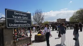 Derinkuyu Yeraltı Şehri, Bayram Tatilinde Ziyaretçi Akınına Uğradı