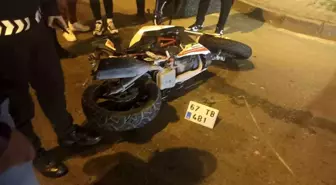 Zonguldak'ın Ereğli ilçesinde motosiklet kazası: 2 yaralı