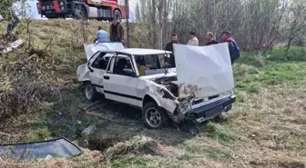 Çorum'un Alaca ilçesinde trafik kazası: 4 yaralı