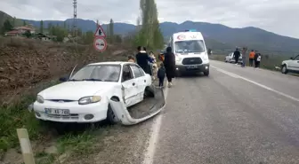 Çorum'un Laçin ilçesinde trafik kazası: 8 yaralı