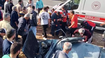 Yalova'da takla atan otomobilin sürücüsü yaralandı