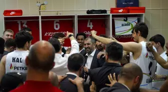 Aliağa Petkimspor, Darüşşafaka'yı mağlup ederek play-off için önemli bir adım attı