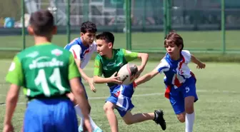 Okul Sporları Ragbi Yıldızlar Grup Birinciliği için 18 ilden Kayseri'ye gelen 69 takım zirve mücadelesinde ter döktü