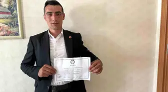 Ankara'nın Kızılcahamam ilçesinde 22 yaşındaki genç muhtar seçildi