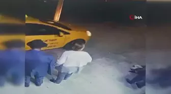 Uzman çavuş sağlık çalışanını böyle ısırmış Sarılır gibi yapıp ısırdı
