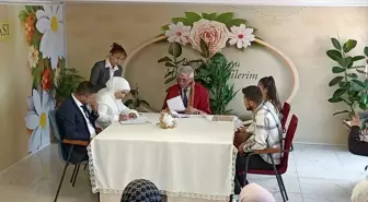 Hüyük Belediye Başkanı Sadık Sefer Genç Çifte Nikah Kıydı