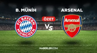 Bayern Münih Arsenal maç özeti ve golleri izle! (VİDEO) B.Münih Arsenal maçı özeti! Golleri kim attı, maç kaç kaç bitti?