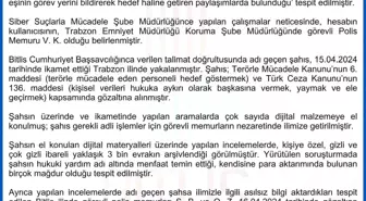 Bitlis Valiliği ve Emniyet Genel Müdürlüğü, Sosyal Medyada Tehditlerde Bulunan Polis Memuru Hakkında Açıklama Yaptı