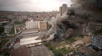 Esenyurt'ta Fabrikada Yangın Çıktı
