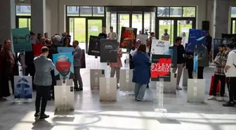 İstanbul Sabahattin Zaim Üniversitesi'nde Gazze için eylem çağrısı sergisi açıldı