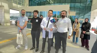 Gaziantep'te bıçaklanarak öldürülen doktor Ersin Arslan anıldı