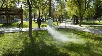 Melikgazi Belediyesi İlaçlama Çalışması Yapıyor