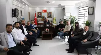 AK Parti ve MHP Ferizli İlçe Teşkilatları Ferizli Belediye Başkanı Mehmet Ata'yı Ziyaret Etti