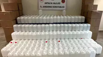 Antalya'da 3 Ton Kaçak ve Sahte Etil Alkol Ele Geçirildi