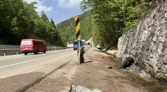 Bolu'da su kanalına düşen otomobilde 3 kişi yaralandı