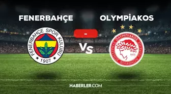 Fenerbahçe Olympiakos maçı kaç kaç, bitti mi? MAÇ SKORU! FB Olympiakos maçı kaç kaç, canlı maç skoru!