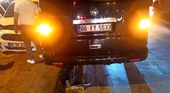 Ankara'da alkollü sürücü trafik kazası yaptı, 3 kişi yaralandı