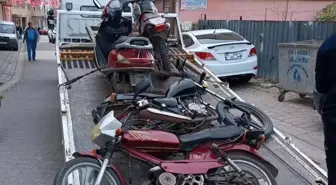Babaeski'de Motosiklet Denetimi: 6 Motosiklet Trafikten Men Edildi