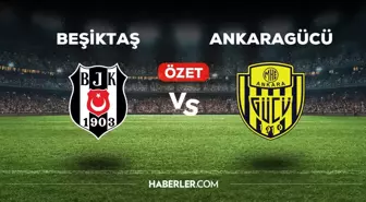 Beşiktaş Ankaragücü maç özeti ve golleri izle! (VİDEO) BJK Ankaragücü maçı özeti! Golleri kim attı, maç kaç kaç bitti?