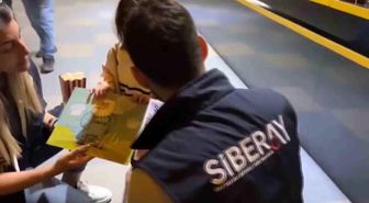 Kayseri'de Şehit ve Gazi Çocuklarına Siberay Güneş Fırtınası Çizgi Filmi Gösterimi Yapıldı
