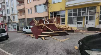 Amasya'da Kuvvetli Rüzgar Hayatı Olumsuz Etkiledi