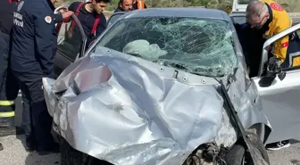 Amasya'da trafik kazası: 1 ölü, 1 yaralı