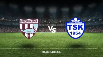 Bandırmaspor - Tuzlaspor maçı hangi kanalda, saat kaçta? Bandırmaspor - Tuzlaspor maçı şifreli mi, nereden izlenir?