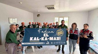 Aydın'da fabrikada kadına yönelik şiddet bilgilendirme faaliyeti