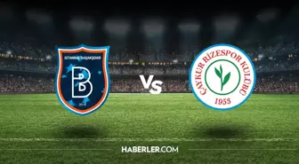 BAŞAKŞEHİR – Ç.RİZESPOR CANLI: Başakşehir – Ç.Rizespor maçı nereden, nasıl izlenir? Başakşehir Ç.Rizespor canlı yayın linki!