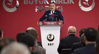 BBP Genel Başkanı Mustafa Destici: Vatan, devlet, millet düşmanlığına devam edenlere hukuk işletilecek