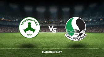 GİRESUNSPOR – SAKARYASPOR CANLI: Giresunspor – Sakaryaspor maçı nereden, nasıl izlenir? Giresunspor Sakaryaspor canlı yayın linki!