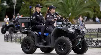 İzmir İl Emniyet Müdürlüğü'nden ATV Polis Timleri ile Sahil Bandında Huzur ve Güven