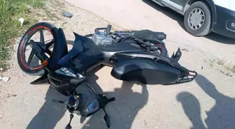 Adıyaman'da motosiklet ile otomobil çarpışması: 1 yaralı