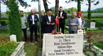 AK Parti Düzce İl Başkanı ve Milletvekili Şehit Ailelerini Ziyaret Etti