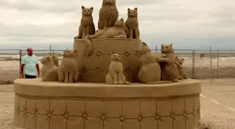 Teksas'ta düzenlenen Texas SandFest sona erdi