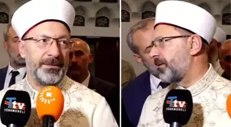 Özgeçmişinde iyi derecede Arapça bildiği yazıyordu: Diyanet İşleri Başkanı Erbaş, Arapça soruya tercüme istedi