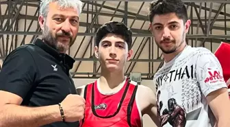 Afyonkarahisar Şanlı Spor Kulübü'nden Onur Turan Muay Thai Türkiye Şampiyonası'nda Şampiyon Oldu