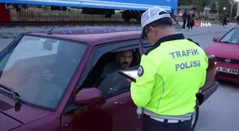 Bolu'da trafik denetimleri sıkılaştırıldı