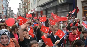 Giresun Bulancak'ta 23 Nisan kutlamaları renkli geçti