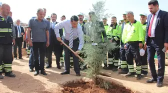 Gaziantep'te Şehitkamil Belediyesi tarafından 28. Etap Şehitkamil Ormanı oluşturuldu