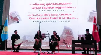 Kazakistan'da 'Kazak Bozkırlarında Oğuzların Tarihi Mirası' konulu fotoğraf sergisi açıldı