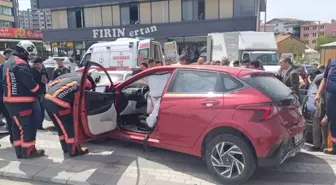 Malatya'da otomobilin çarptığı yaya hastanede tedavi altına alındı