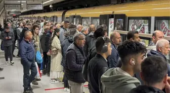 Üsküdar-Samandıra Metrosu'ndaki arıza 50 saattir çözülemedi