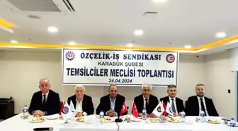 Özçelik-İş Sendikası Genel Başkanı Karabük'te Temaslarda Bulundu