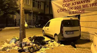 Esenyurt'ta Çöp Sorununa Tepki: 'İnsan Olun, Çöp Atmayın'