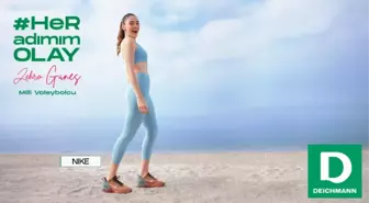 Milli Voleybolcu Zehra Güneş 'Her Adımım Olay, Her Adımım Deichmann' sloganı ile DEICHMANN'ın Yeni Reklam Yüzü Oldu!